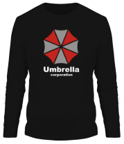 Мужская футболка длинный рукав Корпорация Амбрелла-Umbrella corporation фото