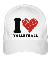 Бейсболка I Love Volleyball фото