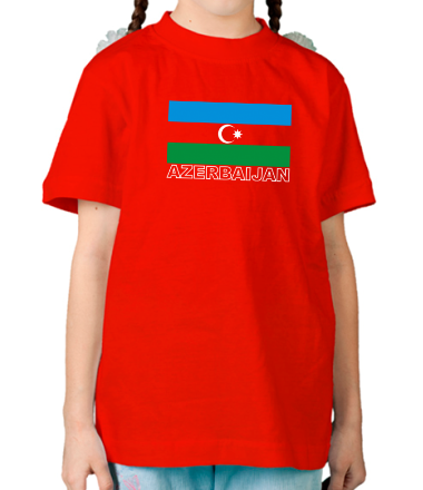 Детская футболка Azerbaijan