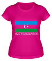 Женская футболка Azerbaijan фото