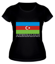 Женская футболка Azerbaijan фото