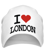 Шапка I Love London фото