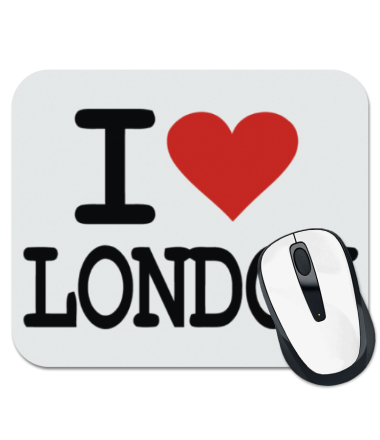 Коврик для мыши I Love London