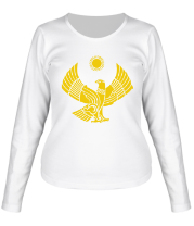 Женская футболка длинный рукав Дагестан фото