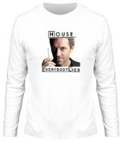 Мужская футболка длинный рукав House idea фото