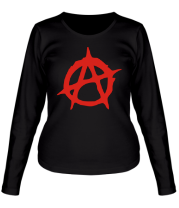 Женская футболка длинный рукав Anarchy фото