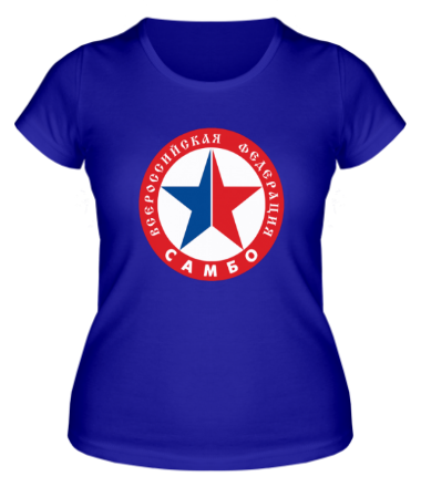 Женская футболка Федерация САМБО 