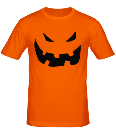 Мужская футболка Halloween smile