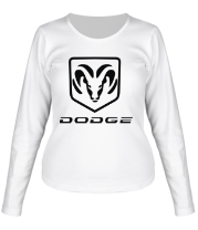 Женская футболка длинный рукав Dodge фото