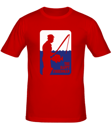 Мужская футболка Счастливый рыбак