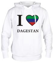 Толстовка худи I love Dagestan фото