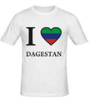 Мужская футболка I love Dagestan фото