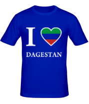 Мужская футболка I love Dagestan фото