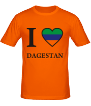 Мужская футболка I love Dagestan фото