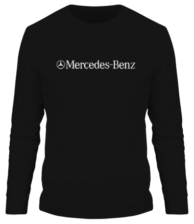 Мужская футболка длинный рукав Mersedes-Benz
