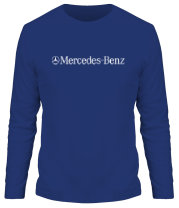 Мужская футболка длинный рукав Mersedes-Benz фото