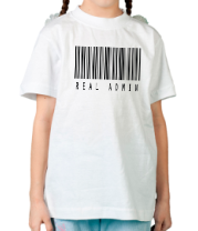 Детская футболка Real admin фото