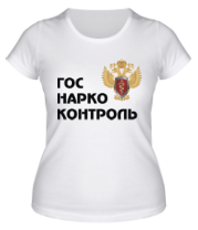 Женская футболка Госнаркоконтроль фото