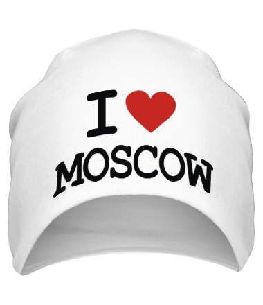 Шапка I love Moscow