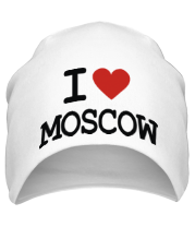 Шапка I love Moscow фото