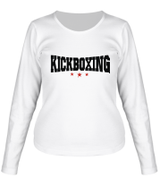 Женская футболка длинный рукав Kickboxing (2) фото
