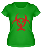 Женская футболка BioHazard фото
