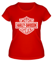 Женская футболка Harley-Davidson фото