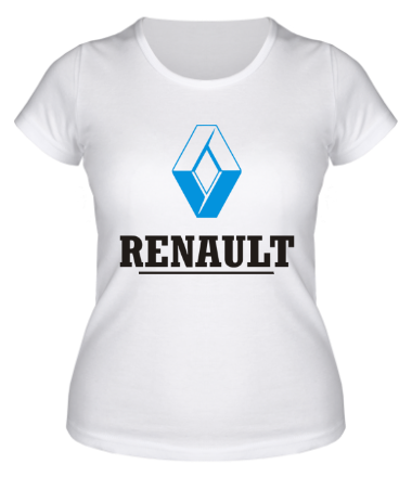 Женская футболка Renault