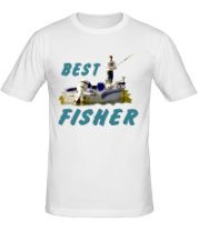 Мужская футболка Best Fisher фото