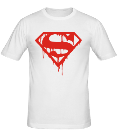 Мужская футболка Кровавый супермен 