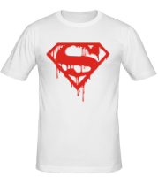 Мужская футболка Кровавый супермен  фото