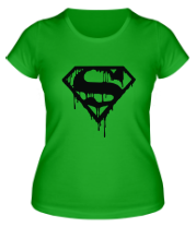 Женская футболка Кровавый супермен  фото