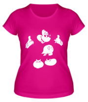 Женская футболка Микки Маус фото