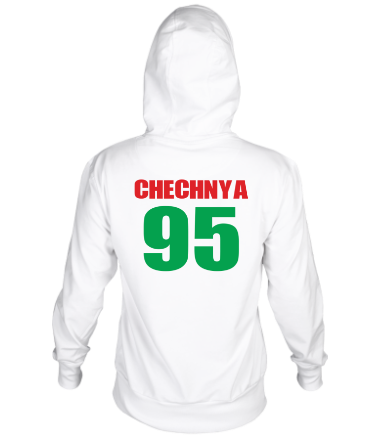 Толстовка худи Чечня 95 регион