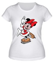 Женская футболка Minie Mouse фото