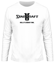 Мужская футболка длинный рукав StarCraft фото