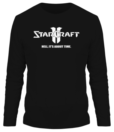 Мужская футболка длинный рукав StarCraft