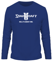 Мужская футболка длинный рукав StarCraft фото
