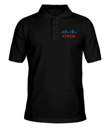 Мужская футболка поло Cisco