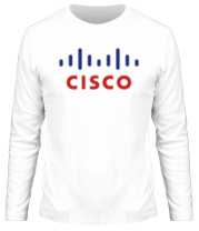 Мужская футболка длинный рукав Cisco фото