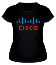 Женская футболка Cisco фото
