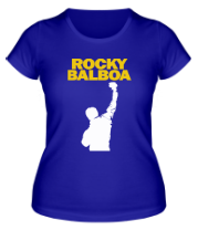 Женская футболка Rocky Balboa фото