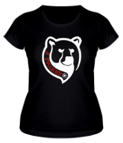 Женская футболка Русский медведь фото