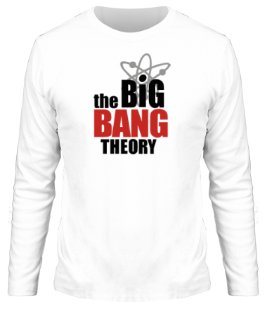 Мужская футболка длинный рукав the Big Bang Theory