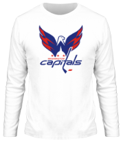 Мужская футболка длинный рукав Овечкин (Washington Capitals) фото