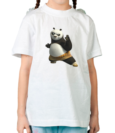 Детская футболка Кунг фу Панда