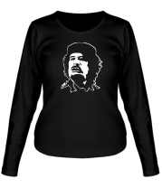 Женская футболка длинный рукав Каддафи фото