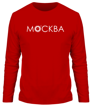 Мужская футболка длинный рукав 4'k Москва
