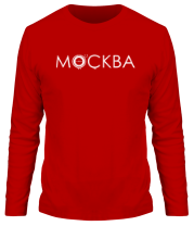 Мужская футболка длинный рукав 4'k Москва фото