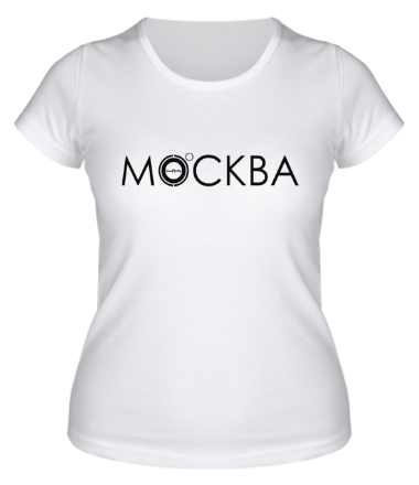 Женская футболка 4'k Москва